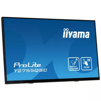 27" iiyama T2755QSC-B1:IPS,QHD,HDMI,DP 27" iiyama T2755QSC-B1:IPS,QHD,HDMI,DP