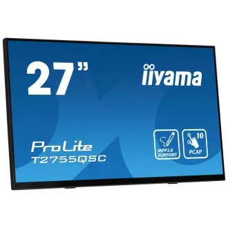 27" iiyama T2755QSC-B1:IPS,QHD,HDMI,DP 27" iiyama T2755QSC-B1:IPS,QHD,HDMI,DP