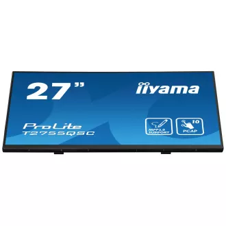 27" iiyama T2755QSC-B1:IPS,QHD,HDMI,DP 27" iiyama T2755QSC-B1:IPS,QHD,HDMI,DP