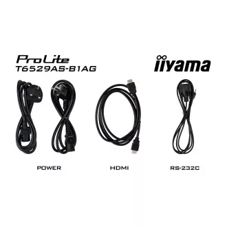 65" iiyama T6529AS-B1AG: IPS, 4K UHD,Android,24/7 65" iiyama T6529AS-B1AG: IPS, 4K UHD,Android,24/7