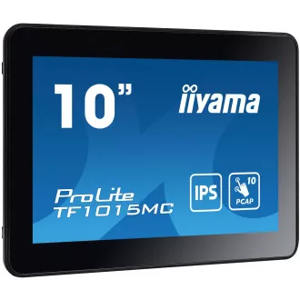 10" iiyama TF1015MC-B3: WXGA,10P,VGA,HDMI,DP 10" iiyama TF1015MC-B3: WXGA,10P,VGA,HDMI,DP