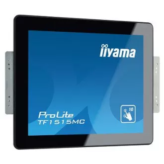 15" iiyama TF1515MC-B2: TN, XGA, capacitive, 10P, 350cd/m2, VGA, DP, HDMI, černý 15" iiyama TF1515MC-B2: TN, XGA, capacitive, 10P, 350cd/m2, VGA, DP, HDMI, černý