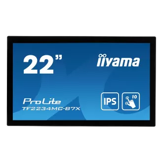 22" iiyama TF2234MC-B7X: IPS, FullHD, capacitive, 10P, 350cd/m2, VGA, DP, HDMI, IP65, černý 22" iiyama TF2234MC-B7X: IPS, FullHD, capacitive, 10P, 350cd/m2, VGA, DP, HDMI, IP65, černý