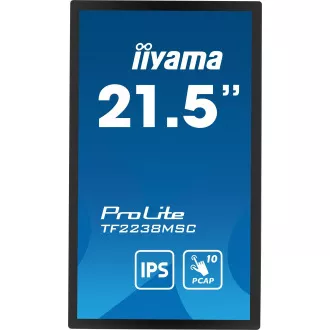 22" iiyama TF2238MSC-B1: PCAP,IPS,FHD,HDMI,DP