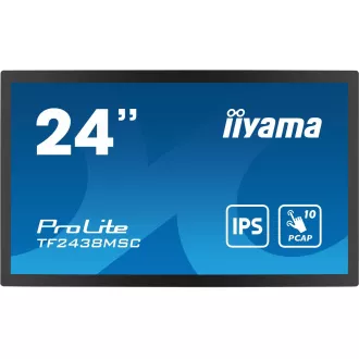 24" iiyama TF2438MSC-B1: PCAP,IPS,FHD,HDMI,DP 24" iiyama TF2438MSC-B1: PCAP,IPS,FHD,HDMI,DP