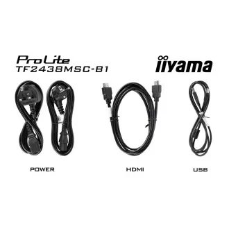 24" iiyama TF2438MSC-B1: PCAP,IPS,FHD,HDMI,DP 24" iiyama TF2438MSC-B1: PCAP,IPS,FHD,HDMI,DP