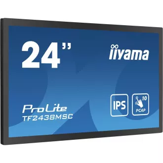 24" iiyama TF2438MSC-B1: PCAP,IPS,FHD,HDMI,DP 24" iiyama TF2438MSC-B1: PCAP,IPS,FHD,HDMI,DP