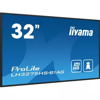 32" iiyama LH3275HS-B1AG: IPS,FHD,Android,24/7 32" iiyama LH3275HS-B1AG: IPS,FHD,Android,24/7