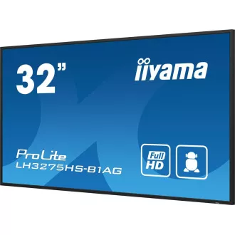 32" iiyama LH3275HS-B1AG: IPS,FHD,Android,24/7 32" iiyama LH3275HS-B1AG: IPS,FHD,Android,24/7