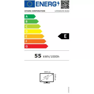 55" iiyama LH5560UHS-B2AG: VA,4K UHD,Andr.11,24/7 55" iiyama LH5560UHS-B2AG: VA,4K UHD,Andr.11,24/7