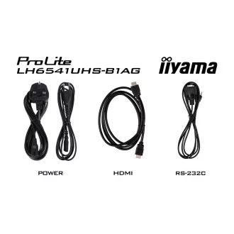 65" iiyama LH6541UHS-B1AG:VA,4K UHD,24/7 65" iiyama LH6541UHS-B1AG:VA,4K UHD,24/7