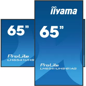 65" iiyama LH6541UHS-B1AG:VA,4K UHD,24/7 65" iiyama LH6541UHS-B1AG:VA,4K UHD,24/7