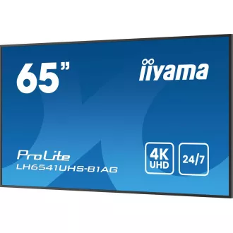 65" iiyama LH6541UHS-B1AG:VA,4K UHD,24/7 65" iiyama LH6541UHS-B1AG:VA,4K UHD,24/7