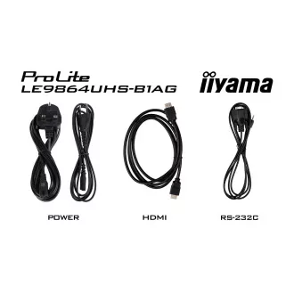 98" iiyama LE9864UHS-B1AG:VA,4K UHD,Android,24/7 98" iiyama LE9864UHS-B1AG:VA,4K UHD,Android,24/7