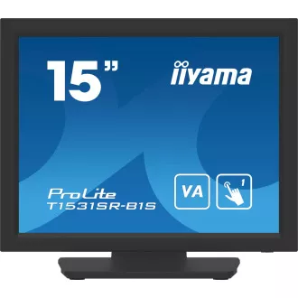 15" iiyama T1531SR-B1S:VA,1024x768,DP,HDMI 15" iiyama T1531SR-B1S:VA,1024x768,DP,HDMI