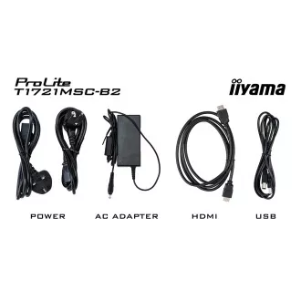 17" iiyama T1721MSC-B2:PCAP,10P,HDMI,repro 17" iiyama T1721MSC-B2:PCAP,10P,HDMI,repro