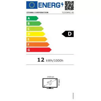 22" LCD iiyama T2255MSC-B1:PCAP,IPS,FHD,HDMI 22" LCD iiyama T2255MSC-B1:PCAP,IPS,FHD,HDMI