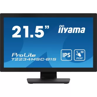 22" LCD iiyama T2234MSC-B1S:PCAP,10P,IPS,FHD,HDMI 22" LCD iiyama T2234MSC-B1S:PCAP,10P,IPS,FHD,HDMI