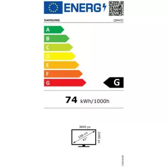 43" LED Samsung QM43C - UHD, 500cd,MI, 24/7 43" LED Samsung QM43C - UHD, 500cd,MI, 24/7