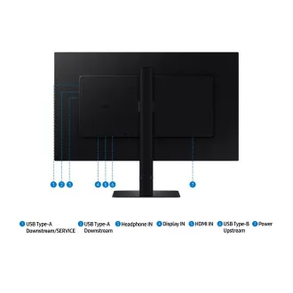 Samsung ViewFinity S8/S80D/27"/IPS/4K UHD/60Hz/5ms/Black/2R Samsung ViewFinity S8/S80D/27"/IPS/4K UHD/60Hz/5ms/Black/2R