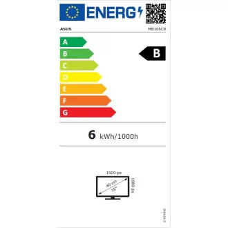 ASUS ZenScreen/MB166CR/15,6"/IPS/FHD/60Hz/5ms/Black/3R ASUS ZenScreen/MB166CR/15,6"/IPS/FHD/60Hz/5ms/Black/3R
