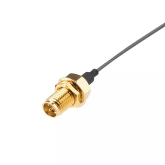 AKASA I-PEX MHF4L na RP-SMA F Pigtail Cable 15 cm - 2 ks AKASA I-PEX MHF4L na RP-SMA F Pigtail Cable 15 cm - 2 ks