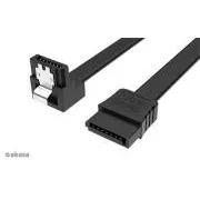 AKASA - Proslim SATA kabel 90° - 50 cm