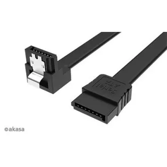 AKASA - Proslim SATA kabel 90° - 50 cm AKASA - Proslim SATA kabel 90° - 50 cm