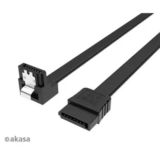 AKASA - Proslim SATA kabel 90° - 50 cm AKASA - Proslim SATA kabel 90° - 50 cm