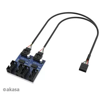 AKASA - USB 2.0 interní HUB 1-4 AKASA - USB 2.0 interní HUB 1-4