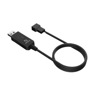 AKASA - 5V to 12V DC Step-Up Voltage Converter Cable for USB to 3-Pin & 4-Pin PC Fan AKASA - 5V to 12V DC Step-Up Voltage Converter Cable for USB to 3-Pin & 4-Pin PC Fan