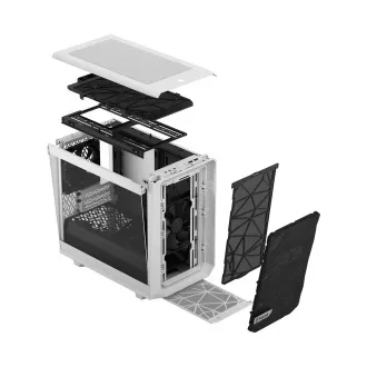 Fractal Design Meshify 2 Nano White TG Clear Tint/Mini ITX/Transpar./Bílá Fractal Design Meshify 2 Nano White TG Clear Tint/Mini ITX/Transpar./Bílá