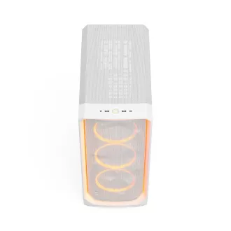 Fractal Design Meshify 3 Ambience Pro TG/Midi Tower/Transpar./Bílá