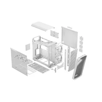 Fractal Design Torrent RGB White TG Clear Tint/Midi Tower/Transpar./bílá Fractal Design Torrent RGB White TG Clear Tint/Midi Tower/Transpar./bílá
