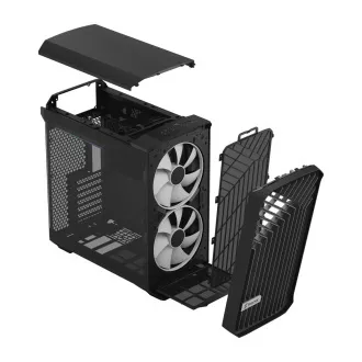 Fractal Design Torrent Compact RGB Black TG Light/Midi Tower/Transpar./Černá Fractal Design Torrent Compact RGB Black TG Light/Midi Tower/Transpar./Černá