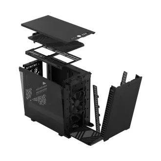Fractal Design Define 7 Nano Black TG Light Tint/Mini ITX/Transpar./Černá Fractal Design Define 7 Nano Black TG Light Tint/Mini ITX/Transpar./Černá