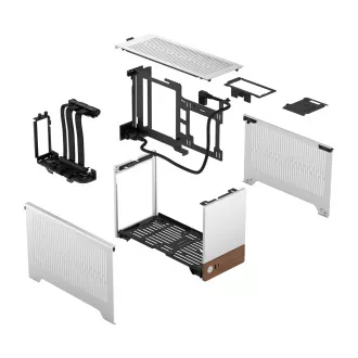 Fractal Terra/Mini ITX/Stříbrná Fractal Terra/Mini ITX/Stříbrná