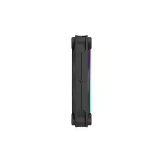Fractal Design Momentum 12 RGB, 3-pack, Black Fractal Design Momentum 12 RGB, 3-pack, Black