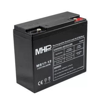 Pb akumulátor MHPower VRLA AGM 12V/17Ah (MS17-12) Pb akumulátor MHPower VRLA AGM 12V/17Ah (MS17-12)