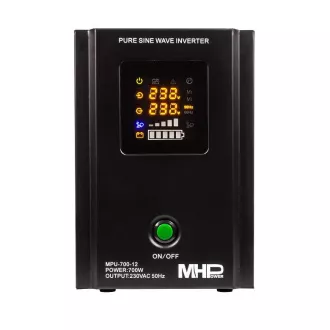 Záložní zdroj MHPower MPU700-12,UPS,700W, čistá sinus Záložní zdroj MHPower MPU700-12,UPS,700W, čistá sinus