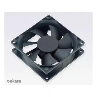 přídavný ventilátor Akasa 80x80x25 black OEM L přídavný ventilátor Akasa 80x80x25 black OEM L