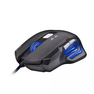 C-TECH Akantha/Herní/Optická/Pro praváky/2 400 DPI/Drátová USB/Modrá C-TECH Akantha/Herní/Optická/Pro praváky/2 400 DPI/Drátová USB/Modrá