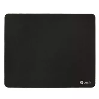 Podložka pod myš C-TECH MP-03BK, textilní, 220x180mm, černá