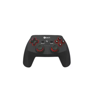 Gamepad C-TECH Khort pro PC/PS3/Android, 2x analog, X-input, vibrační, bezdrátový, USB Gamepad C-TECH Khort pro PC/PS3/Android, 2x analog, X-input, vibrační, bezdrátový, USB