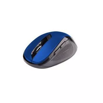 C-TECH Myš WLM-02/Ergonomická/Optická/Pro praváky/1 600 DPI/Bezdrátová USB/Černá-modrá C-TECH Myš WLM-02/Ergonomická/Optická/Pro praváky/1 600 DPI/Bezdrátová USB/Černá-modrá