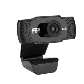 Webkamera C-TECH CAM-11FHD, 1080P, mikrofon, černá Webkamera C-TECH CAM-11FHD, 1080P, mikrofon, černá
