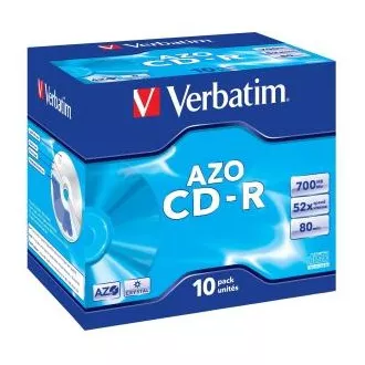 VERBATIM CD-R(10-Pack)Jewel/Crystal/52x/700MB VERBATIM CD-R(10-Pack)Jewel/Crystal/52x/700MB