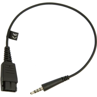 Jabra Headset Cord - Speak, Jack-QD Jabra Headset Cord - Speak, Jack-QD