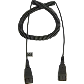 Jabra Extension cord, QD-QD, 0,5-2m, coiled Jabra Extension cord, QD-QD, 0,5-2m, coiled