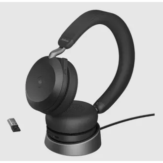 Jabra Evolve2 75/Stereo/ANC/USB-C/BT/Bezdrát/Stand/Béžová Jabra Evolve2 75/Stereo/ANC/USB-C/BT/Bezdrát/Stand/Béžová